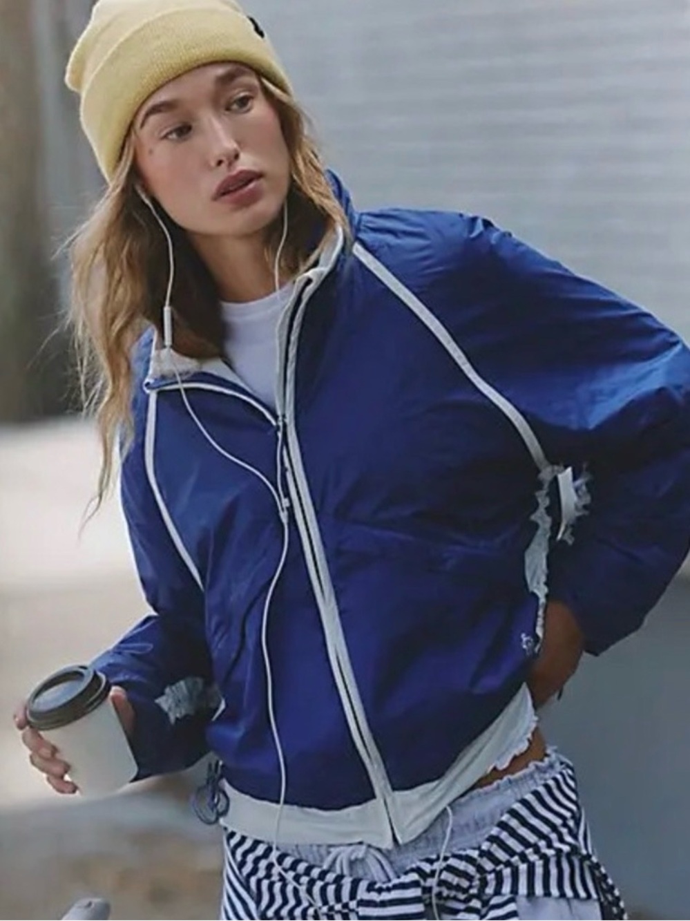 FP Movement by Free People Earth Gem Packable Jacket Blue XS
NWT $168